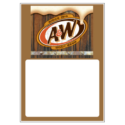 A&W Rootbeer Low Tac Cling