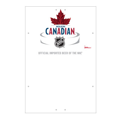 Exterior Pole Sign - 31" X 47" Molson Canadian