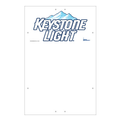 Exterior Pole Sign - 31" X 47" Keystone Light