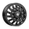 22 x 8.25 American Force D03 Zink DRW Black Front