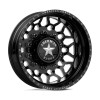 24 x 8.25 American Force H03 Orion DRW Black Rear