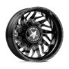 24 x 8.25 American Force N13 Derange DRW Black Rear