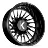 24 x 8.25 KG1 Forged KD038 Javelin-D Gloss Black/Machined