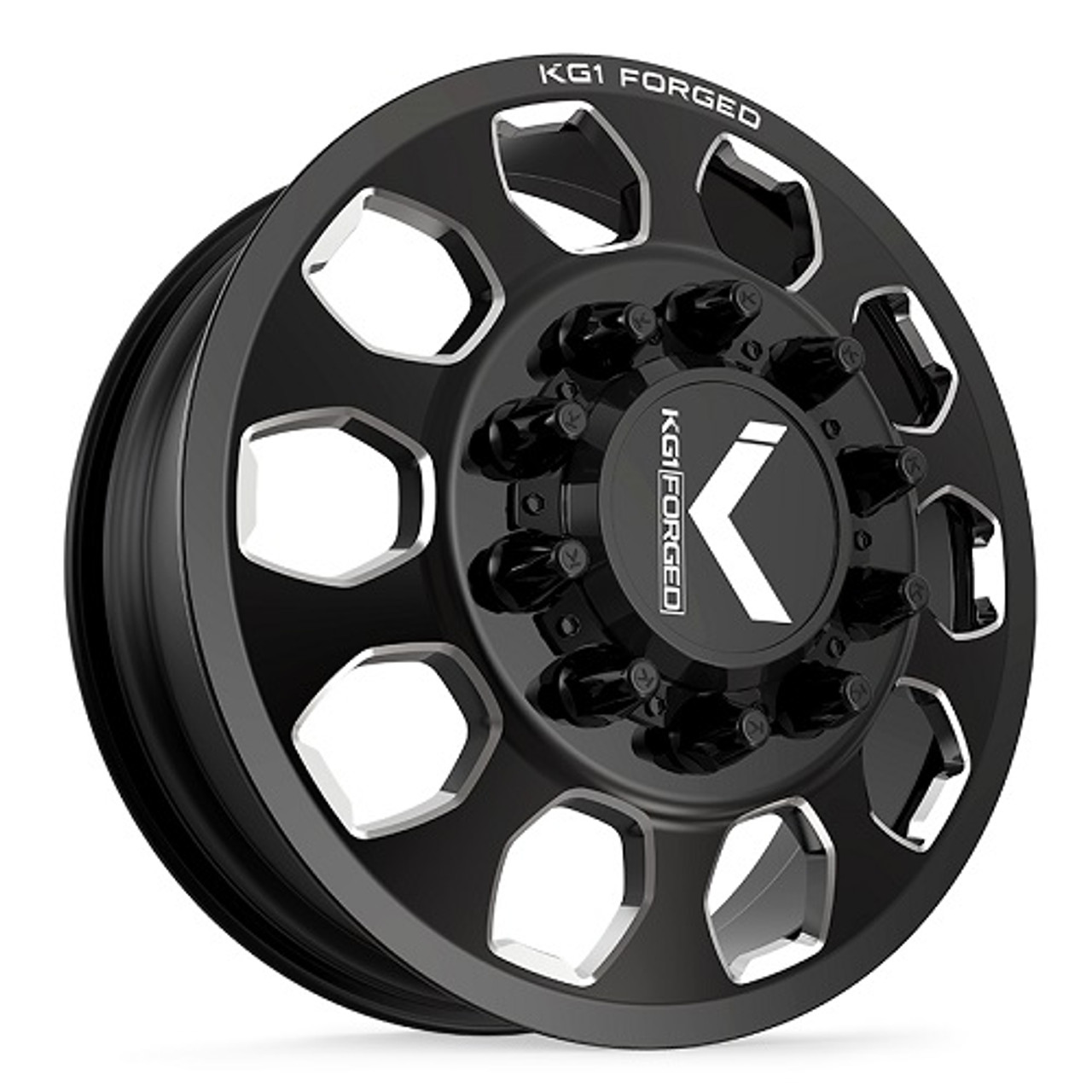 22 x 8.25 KG1 Forged KD003 Sarge Gloss Black/Machined