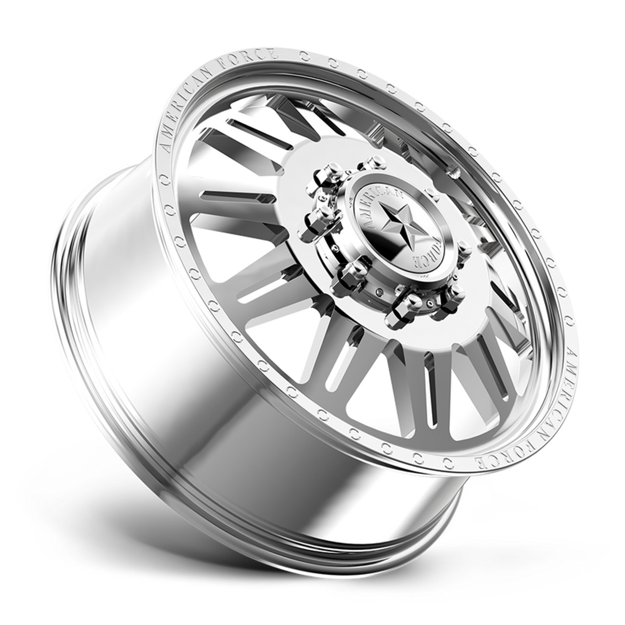 22 x 8.25 American Force DB04 Clutch DBO Polished Front