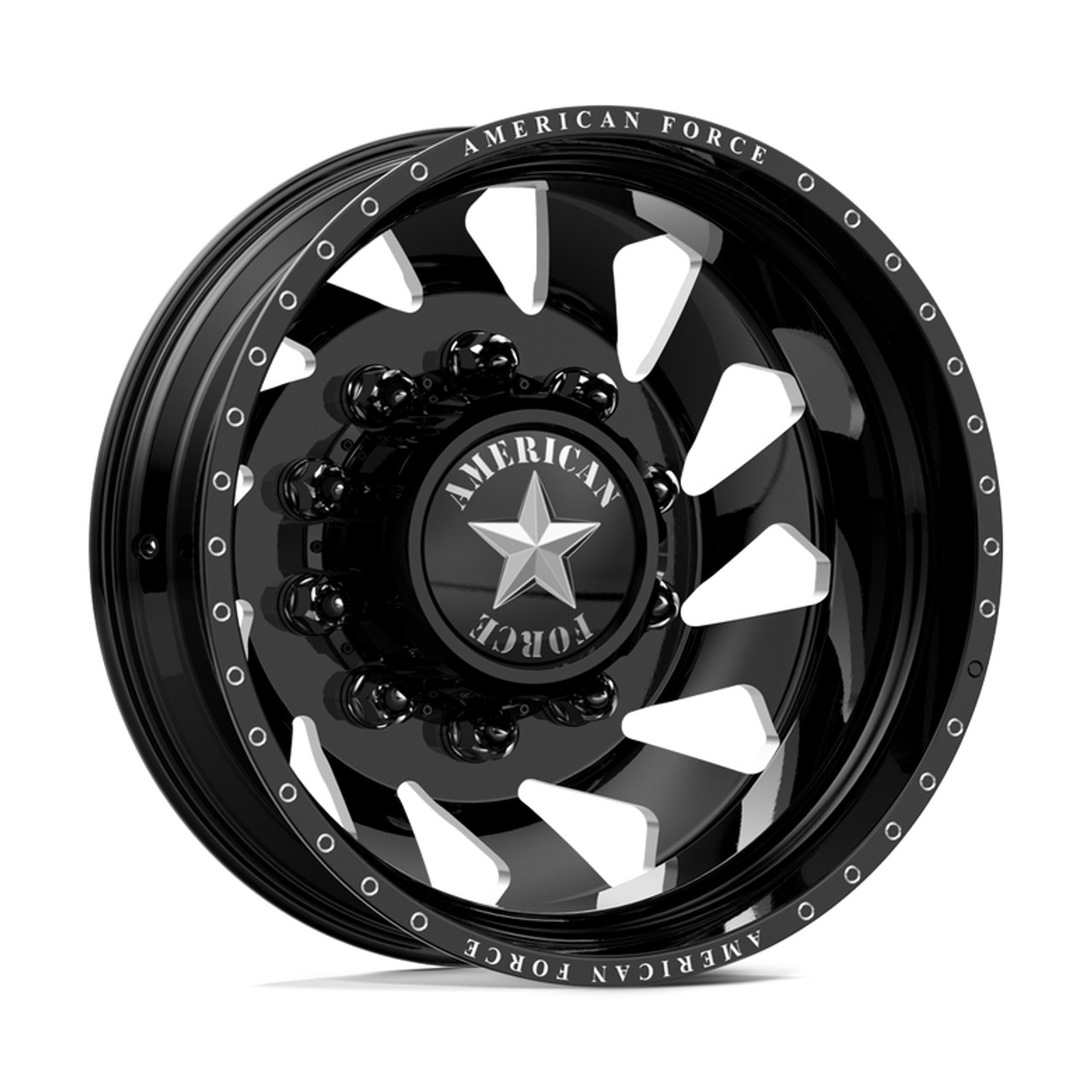 24 x 8.25 American Force J02 Thunder DRW Black Rear