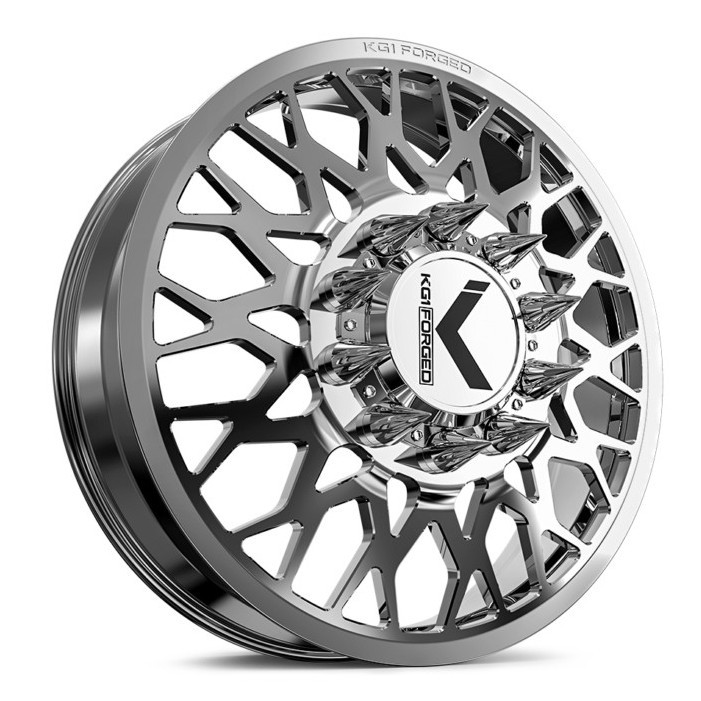 KG1 Forged KD019 Torture-D Polished | Dually Wheels