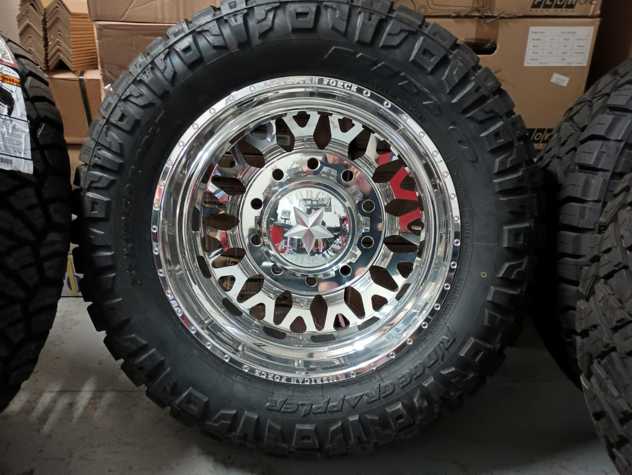 22 American Force G17 Evo Wheels with Tires | F450