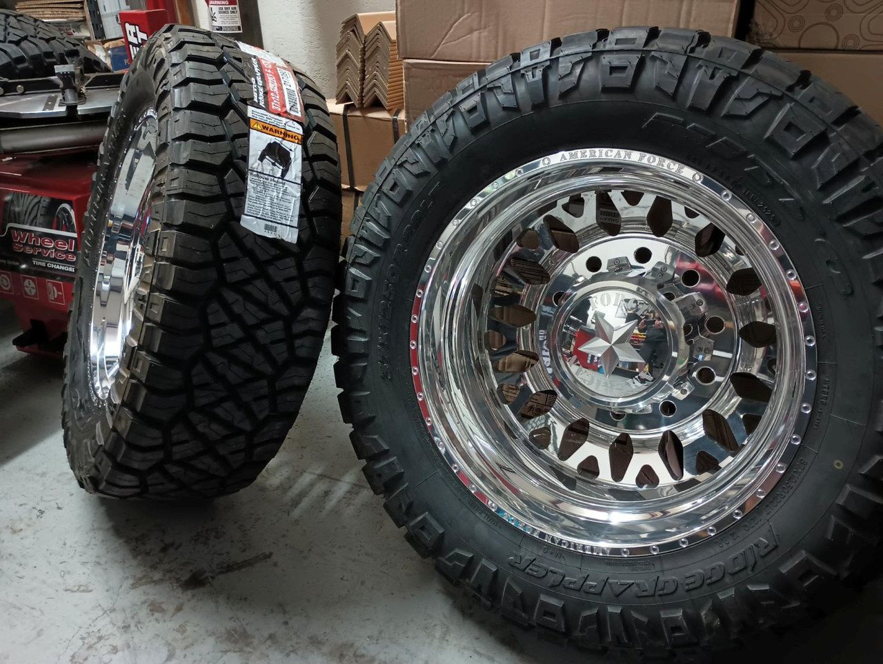 22 American Force G17 Evo Wheels with Tires | F450