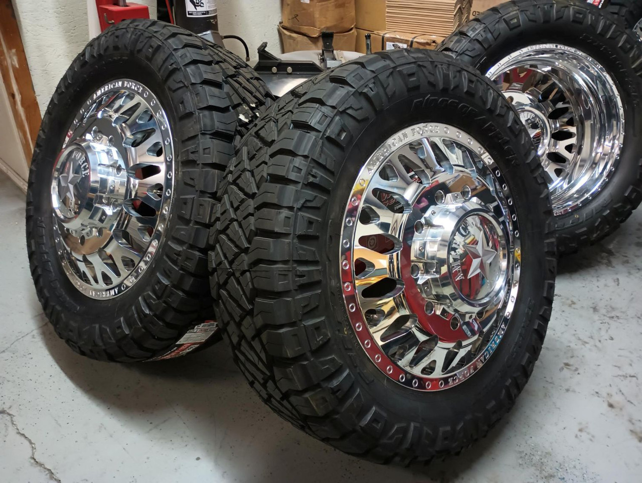 22 American Force G17 Evo Wheels with Tires | F450