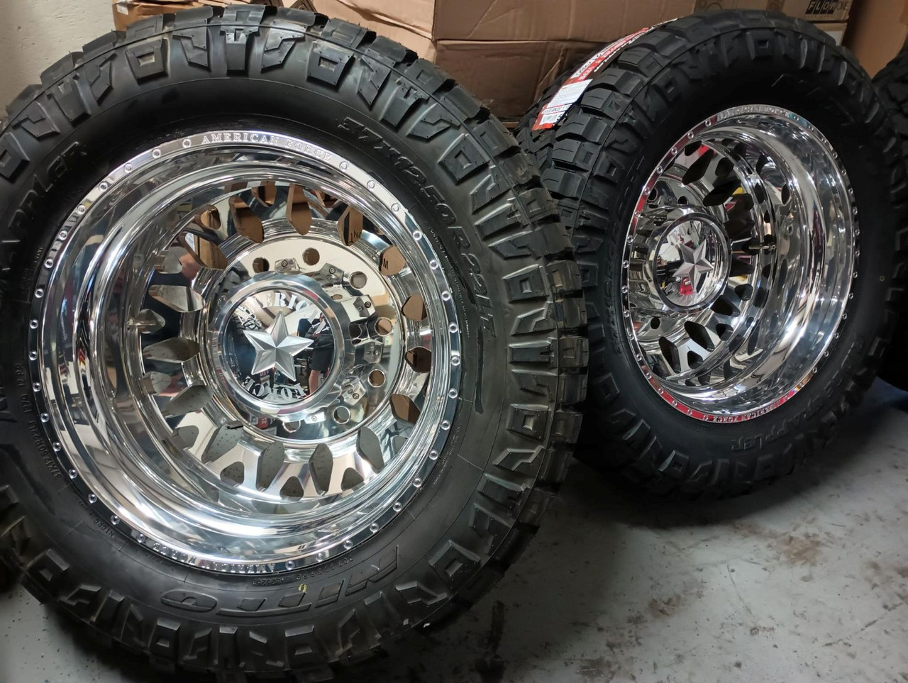 22 American Force G17 Evo Wheels with Tires | F450