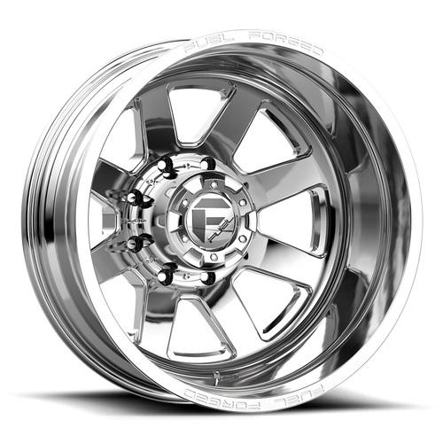 20 x 8.25 Fuel FF09D Polished Rear 8 Lug