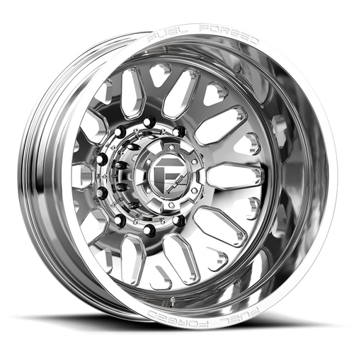 22 x 8.25 Fuel FF19D Polished Rear 10 Lug