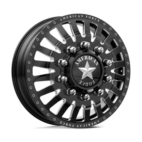 22 x 8.25 American Force H91 Doom DRW Black Front