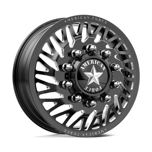 22 x 8.25 American Force N19 Torsion DRW Black Front