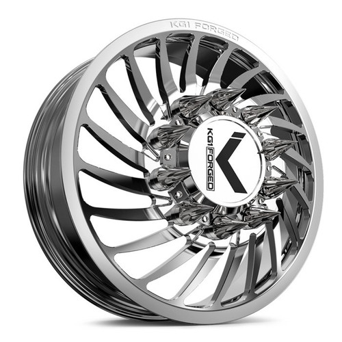 KG1 Forged KD049 Jacked-D Polished | Dually Wheels