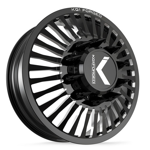 22 x 8.25 KG1 Forged KD051 Vegas-D Gloss Black/Machined