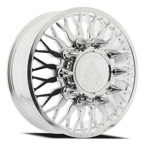 22 x 8.25 Arena Maximus AF102 Forged Wheels Polished Dually Wheels