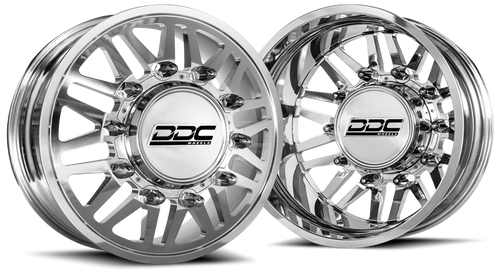 20 x 8.25 DDC Aftermath Polished 8 Lug