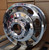 Picture of 22 x 8.25 Direct Bolt On Oval Polished Forged Front Wheel for Ford F450 & F550