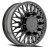 Picture of the 22 x 8.25 Arena Maximus AF102 Forged Gloss Black Front Dually Wheel