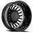 Picture of the 22 x 8.25 Arena Maximus AF102 Forged Gloss Black Rear Dually Wheel