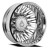 Picture of the 22 x 8.25 Arena Casino AF101 Forged Polished Rear Dually Wheel