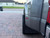 Picture 22 x 8.25 Arena Monarch A121 Gloss Black Direct Bolt On with Nitto Recon AT Tires - 2024 Ford F450 Dually Rear View