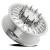 Picture of the 24 x 8.25 Arena Stealth AF104 Forged Polished Front Dually Wheel