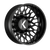 Picture of the 22 x 8.25 KG1 Forged KD019 Torture Gloss Black Rear Wheel