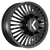 Picture of the 22 x 8.25 KG1 Forged KD051 Vegas Gloss Black Front Wheel