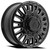 Picture of the 22 x 8.25 Arena Sultan A136 Gloss Black/Machined Front Dually Wheel