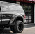Picture of a 20 x 8.25  DDC The Ten Forged Rear Wheel Gloss Black with 35x12.50x20 Tires on a Ford F450 Dually