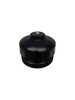 Bean Machine Billet Cap Fits 6.0/6.4 Power Stroke Oil Filter and 6.0/6.4 Power Stroke Lower Fuel Filter Black