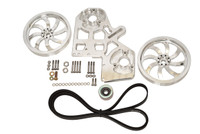 Bean Machine Cummins Triple CP3 Kit Includes (2) 10 Inch Pulleys, Idler Pulley-(No Pumps) 