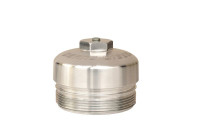Bean Machine Billet Cap Fits 6.0/6.4 Power Stroke Oil Filter and 6.0/6.4 Power Stroke Lower Fuel Filter(BLEM)