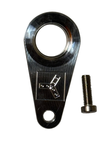 03 and up Billet Freeze Plug Crankcase vent Adpater with -12 oring female fitting 