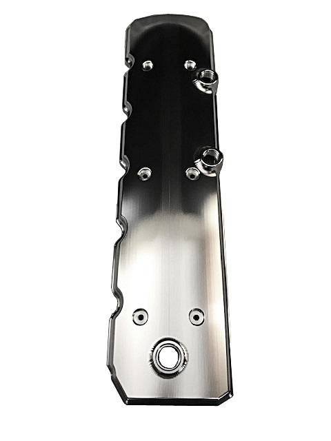 Bean Machine 06-Present Cummins Billet ROUNDED Top Valve Cover W/Dual CCV Outlets Comes With Oil Cap Cover 1-6 Week lead time