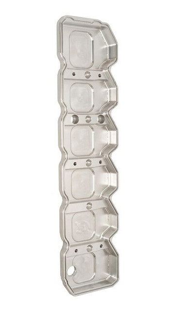 Bean Machine 03-05 Cummins Billet ROUNDED Top Valve Cover W/Dual CCV Outlets With Oil Cap Cover 1-6 Week Lead Time
