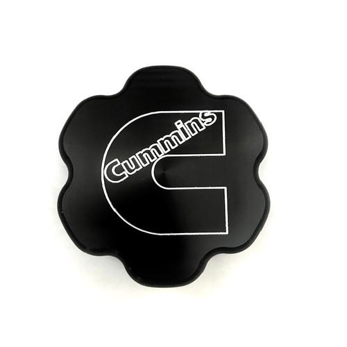 Bean Machine Anodized Cummins Push-On Oil Cap Cover 