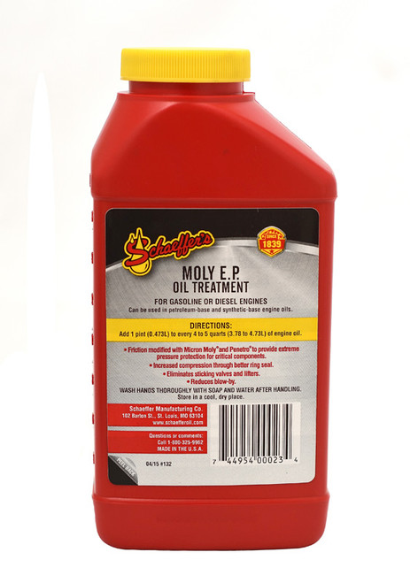 Schaeffers:0132-1-pt Moly E.P. Oil Treatment
