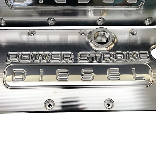 Bean Machine 04.5-07 6.0L Power Stroke Billet Valve Covers 1- 6 Week Lead Time