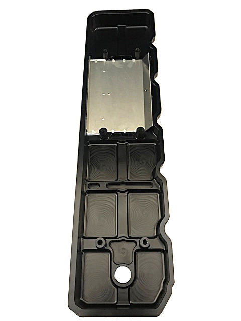 Bean Machine 06-Present Cummins Billet  FLAT Top Valve Cover W/ Dual CCV Outlets Comes With Oil Cap Cover 1- 6 Week lead time