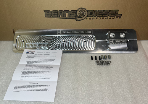 This cover works with VE, VP and P-Pump Cummins engines. Forget cutting or grinding! We've included an internal filter baffle that helps keep the oil inside the crankcase where it belongs. Our tappet cover utilizes an O-ring seal for a guaranteed leak free install instead of messy silicone or the fragile OEM seal. 