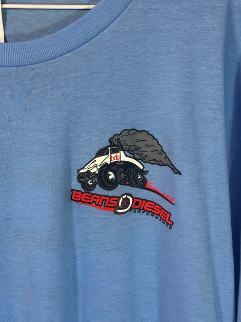 Light Blue Bean Diesel Perfromnce T-shirt (XL ONLY)