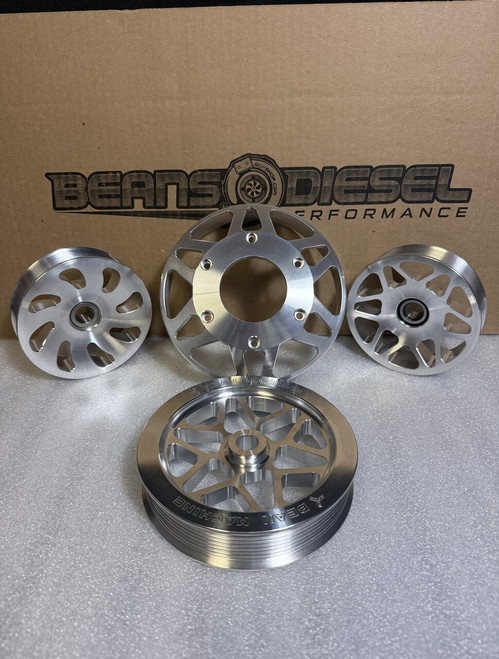 KIT - Cummins Idler, Fan, and Power Steering Pulleys