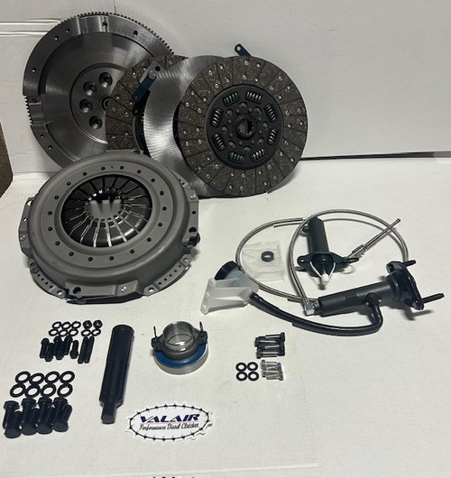 Valair Quiet Organic Spring Hub Dual Disc Kit- 550HP / 1100FT LB Torque