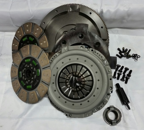 Valair NV4500 Quiet Ceramic Spring Hub Dual Disc Kit – Nodular Iron Flywheel 700hp/1400 ft lbs