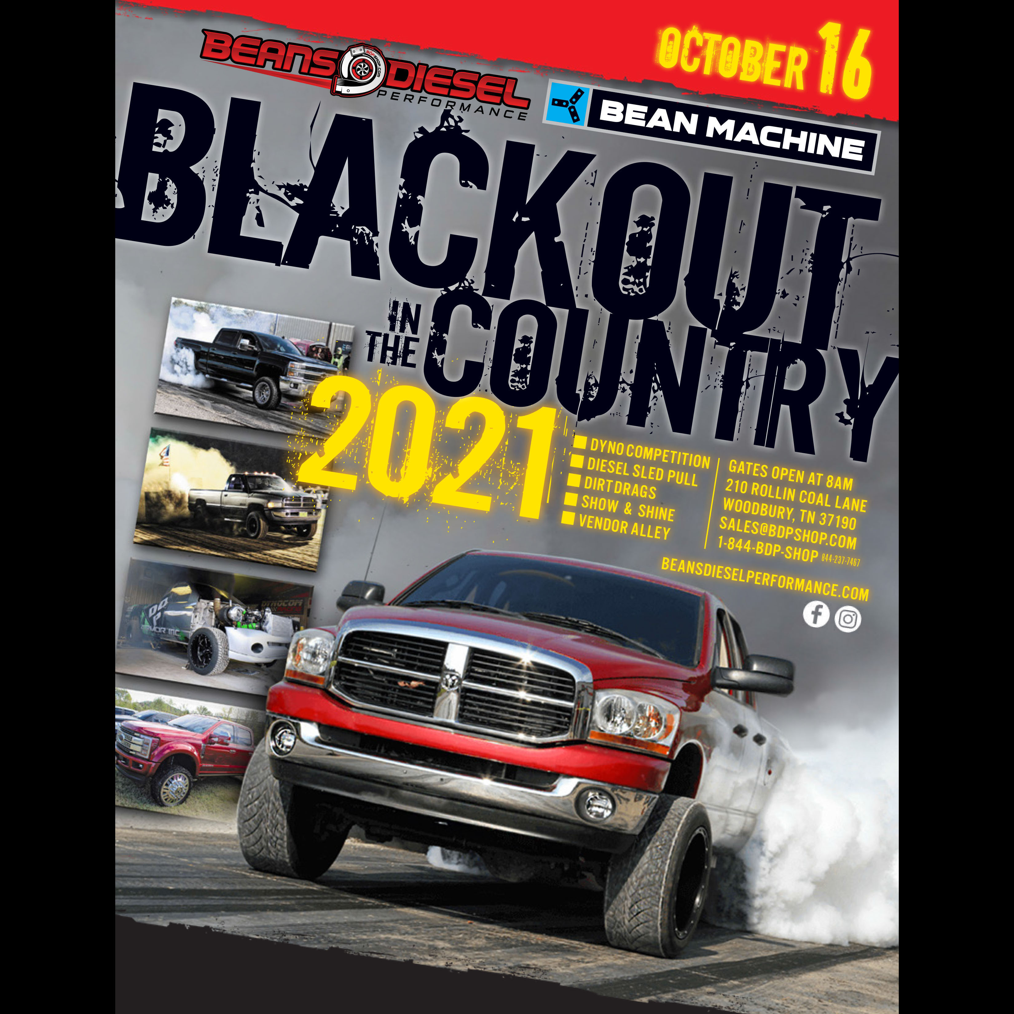 Blackout 2021 October 16th Beans Diesel Performance