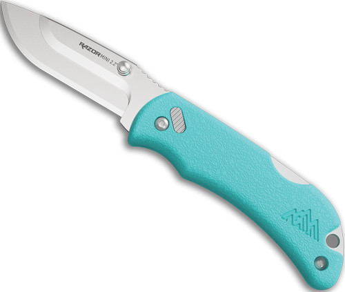 OUTDOOR EDGE RMS22-2C RAZOR MINI 2.2″ AQUA,